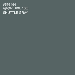 #576464 - Shuttle Gray Color Image